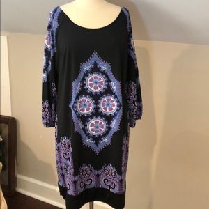 Inc multi clolor dress